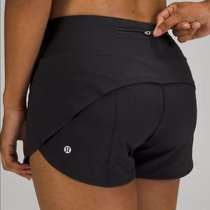 NWT lululemon Speed Up Mid-Rise Lined Short 4"